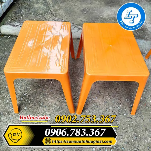 BÀN NHỰA CHỮ NHẬT