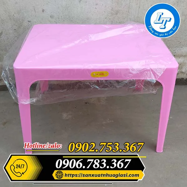 BÀN NHỰA CHỮ NHẬT