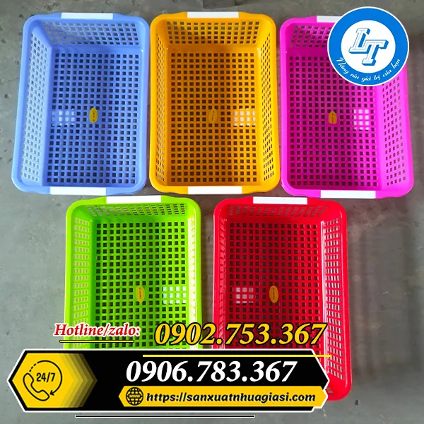 RỔ NHỰA CHỮ NHẬT