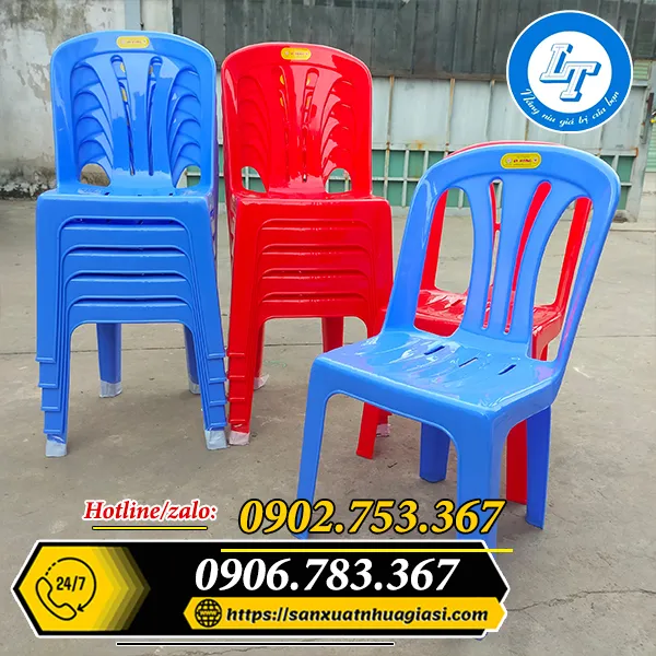 GHẾ DỰA NHIỀU MÀU