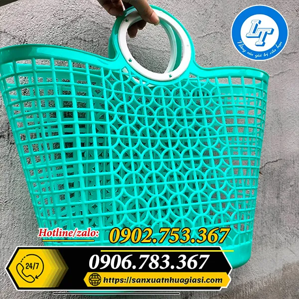 GIỎ XÁCH NHỰA ĐI CHỢ