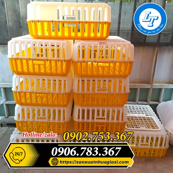 LỒNG NHỰA NHỐT GÀ VỊT