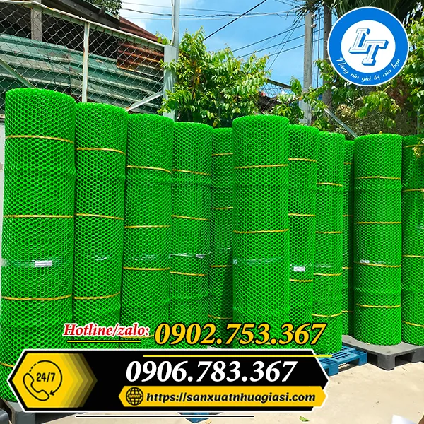 LƯỚI NHỰA MẮT CÁO XANH