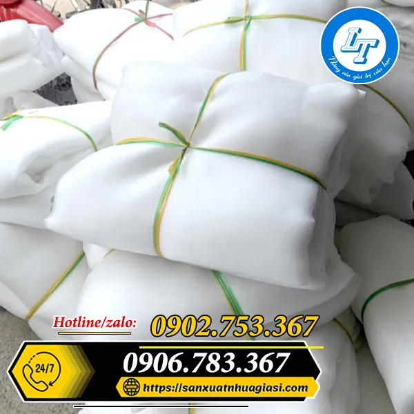 LƯỚI MÙNG NÔNG NGHIỆP MÀU TRẮNG