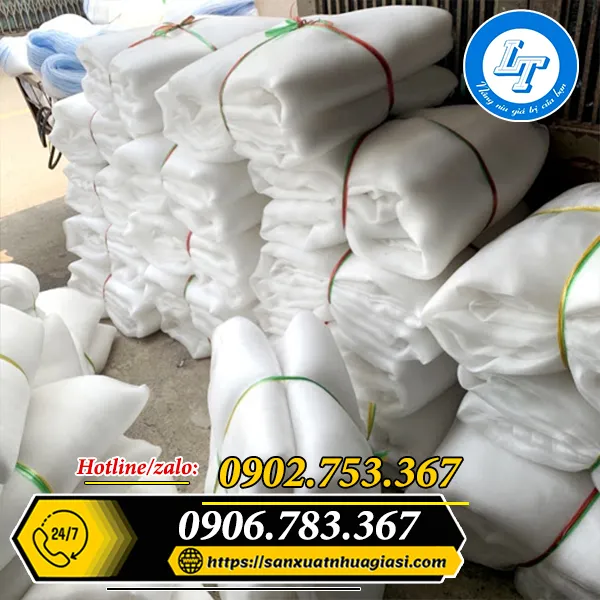LƯỚI MÙNG NÔNG NGHIỆP MÀU TRẮNG