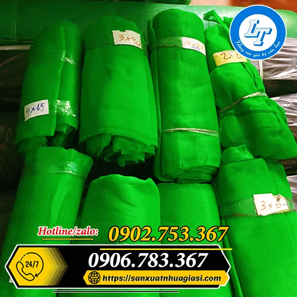 LƯỚI MÙNG NÔNG NGHIỆP MÀU XANH