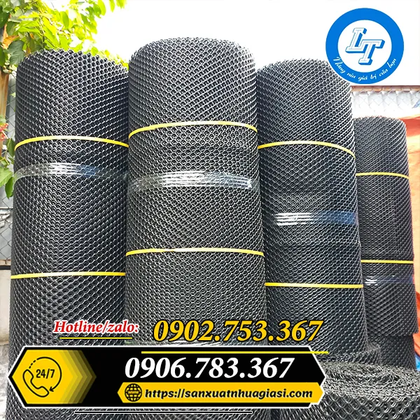 LƯỚI NHỰA MẮT CÁO ĐEN