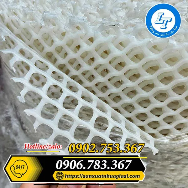LƯỚI NHỰA MẮT CÁO TRẮNG