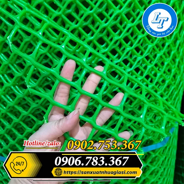 LƯỚI NHỰA MẮT CÁO XANH