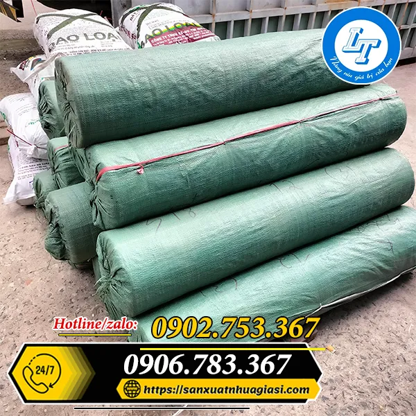 MÀNG NILON LÓT SÀN BÊ TÔNG MÀU TRẮNG