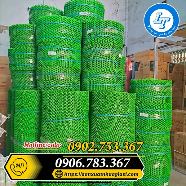 LƯỚI NHỰA MẮT CÁO XANH