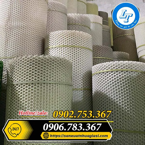LƯỚI NHỰA MẮT CÁO TRẮNG
