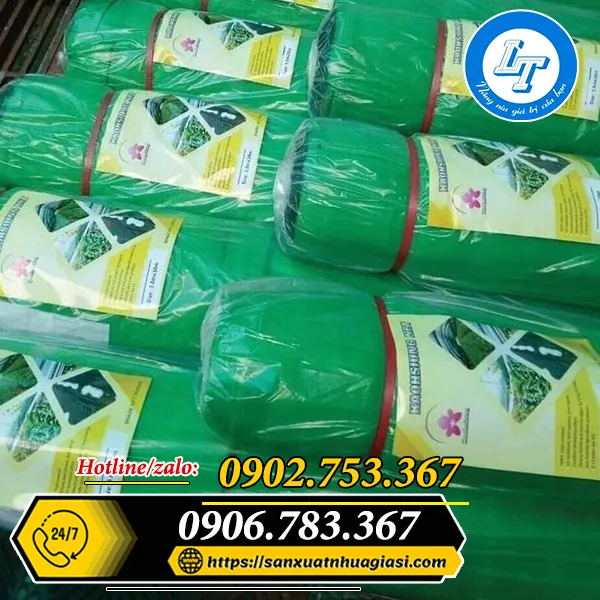 LƯỚI CHE NẮNG MÀU XANH LÁ