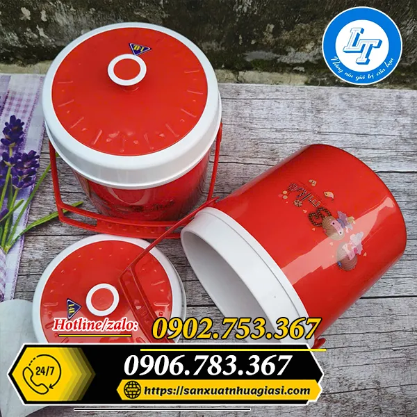 THÙNG ĐÁ TRÒN GIỮ NHIỆT