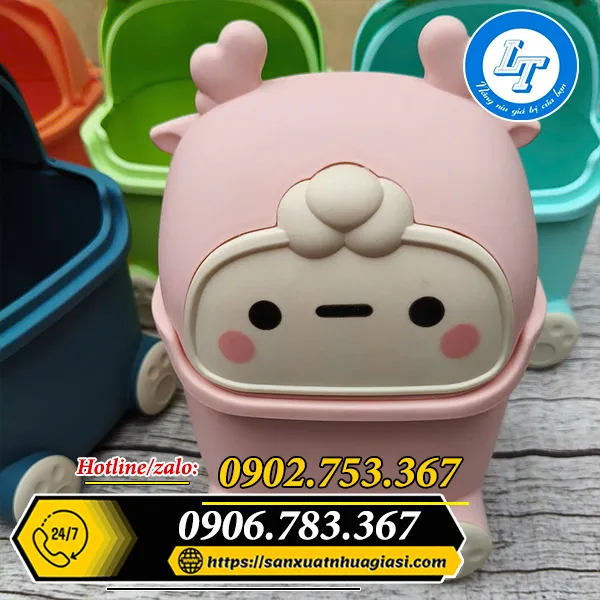 THÙNG RÁC NHỰA MINI
