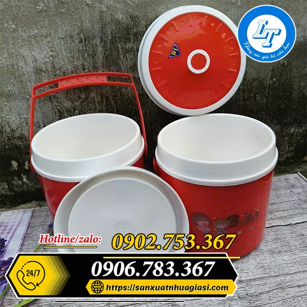 THÙNG ĐÁ TRÒN GIỮ NHIỆT