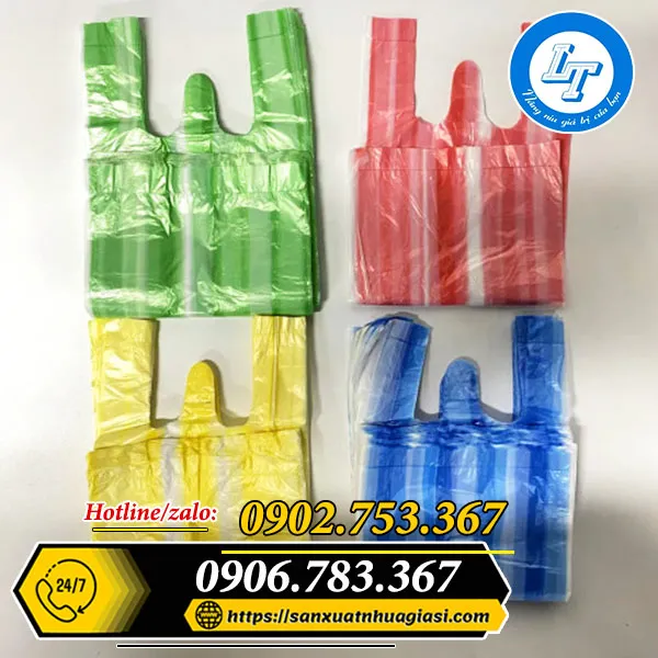 TÚI XỐP SỌC MÀU