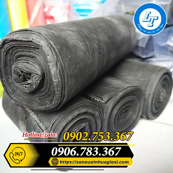 TÚI RÁC CUỘN MÀU ĐEN