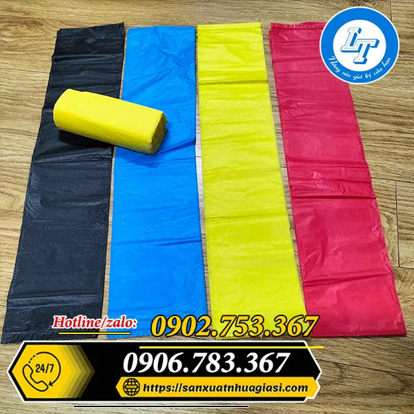 TÚI RÁC CUỘN 3 MÀU