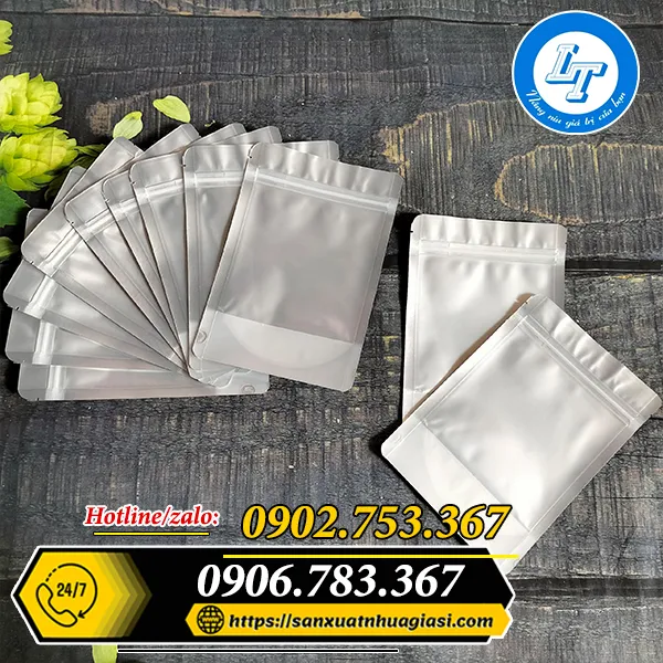 TÚI ZIP GHÉP ĐÁY ĐỨNG