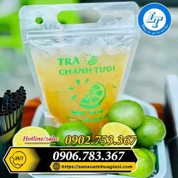 TÚI ZIP TRÀ CHANH