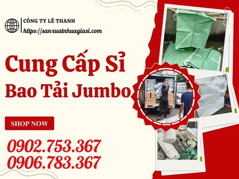 CUNG CẤP BAO JUMBO GIÁ SỈ – LOẠI 500KG 1 TẤN 1.5 TẤN