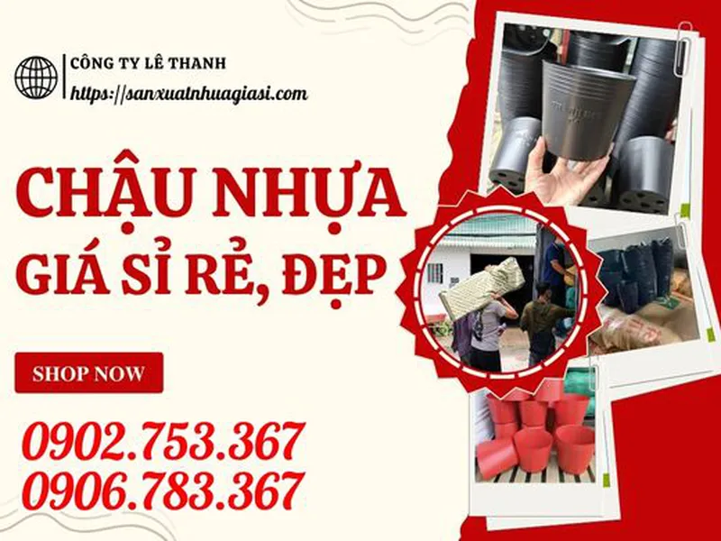 CHẬU NHỰA GIÁ SỈ RẺ ĐẸP