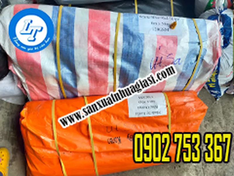GIÁ BÁN BUÔN BẠT NHỰA XANH CAM KHỔ 2M, 3M