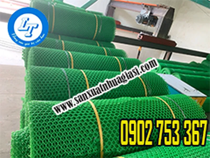 LƯỚI NHỰA MẮT CÁO XANH ĐEN TRẮNG GIÁ SỈ RẺ