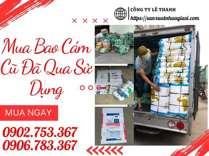 GIÁ SỈ ƯU ĐÃI BAO TẢI CÁM CŨ ĐÃ QUA SỬ DỤNG
