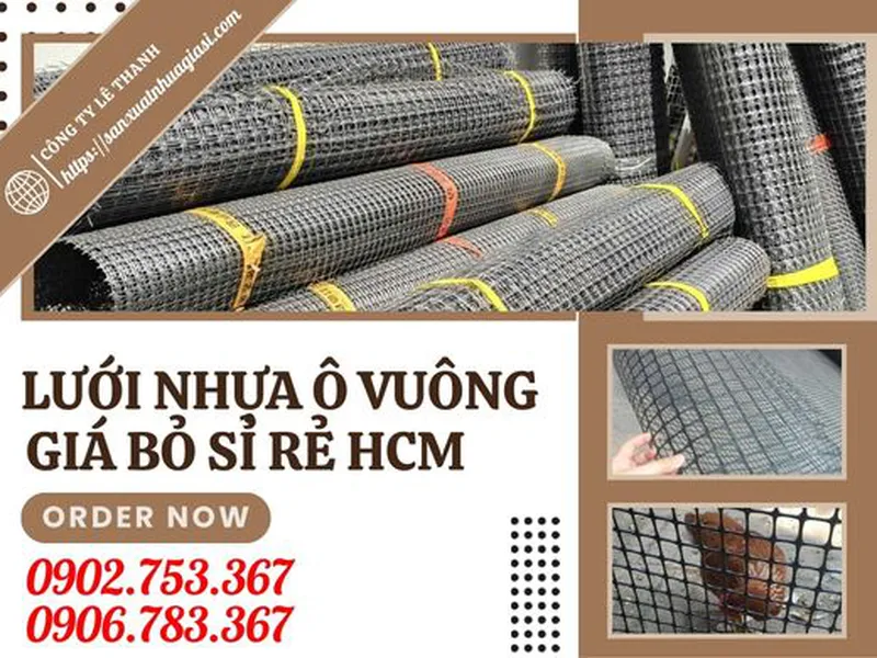 Mua Lưới NHỰA DẺO Ô VUÔNG LÀM CHUỒNG GÀ GIÁ SỈ Tại Hcm
