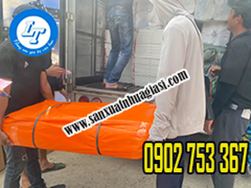 PHÂN PHỐI BẠT NHỰA 2 MẶT XANH CAM GIÁ SỈ RẺ NHẤT TPHCM