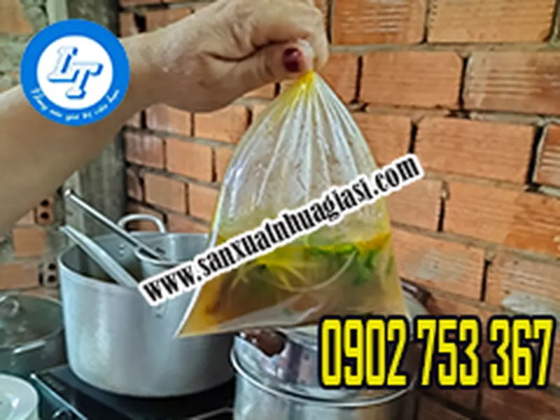 SẢN XUẤT TÚI NƯỚC LÈO TÚI ĐỰNG ĐƯỜNG GIÁ RẺ HCM