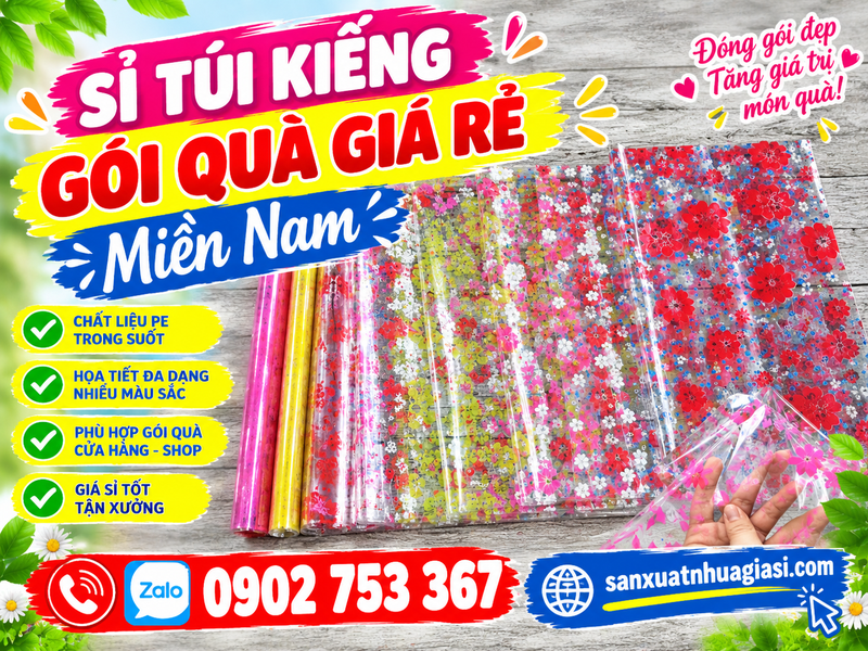 Sỉ Túi Kiếng Gói Quà Giá Rẻ Miền Nam