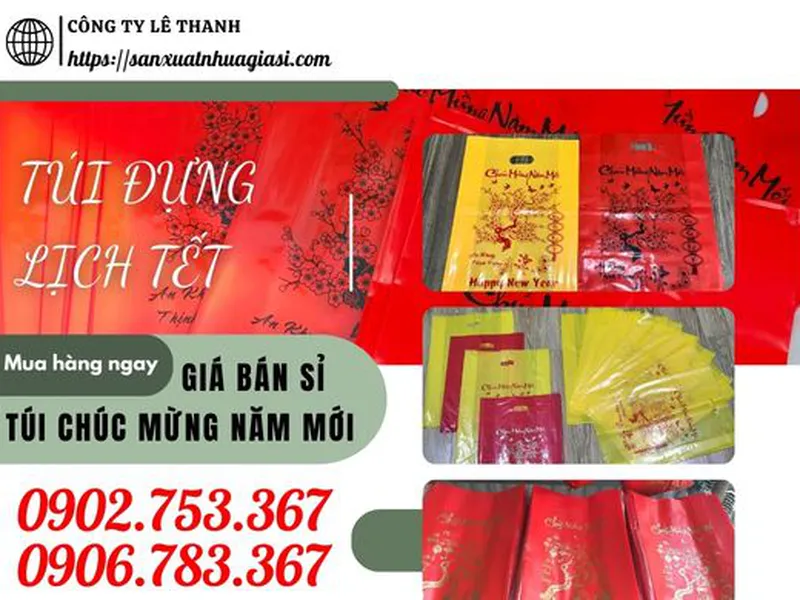 TÚI ĐỰNG LỊCH TẾT QUÀ TẾT GIÁ SỈ RẺ CẠNH TRANH