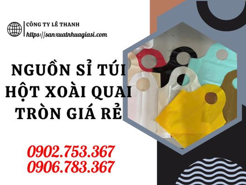 Nguồn Sỉ Túi Hột Xoài Quai Tròn Giá Rẻ