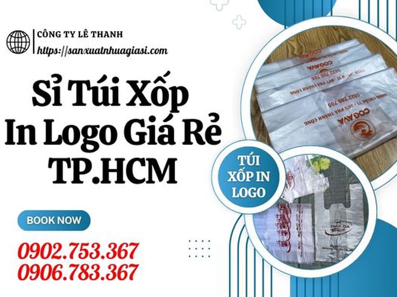 Sỉ Túi Xốp In Logo Giá Rẻ TP.HCM