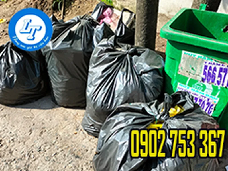 XƯỞNG CHUYÊN SỈ TÚI RÁC CUỘN TÚI RÁC RỜI TÚI RÁC ĐEN 2 QUAI GIÁ SỈ RẺ HCM