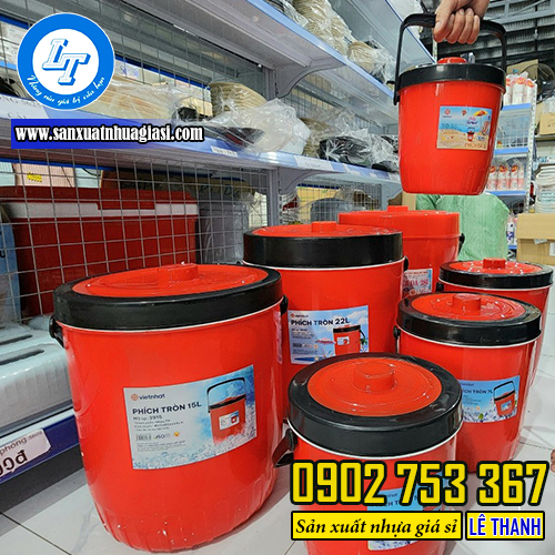 Quy cách thùng đá đa dạng Quy cách thùng đá đa dạng