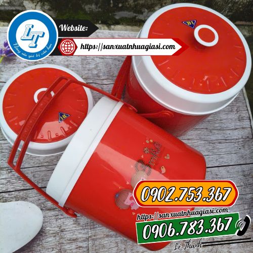 Thùng đá tròn giữ nhiệt Thùng đá tròn giữ nhiệt