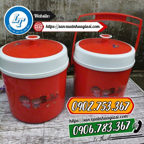 Thùng đá tròn giữ nhiệt Thùng đá tròn giữ nhiệt