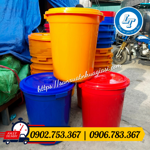 Thùng nhựa loại to 120L Thùng nhựa loại to 120L