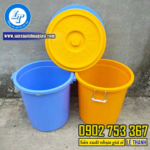 Thùng nhựa đủ màu, đủ dung tích Thùng nhựa đủ màu, đủ dung tích