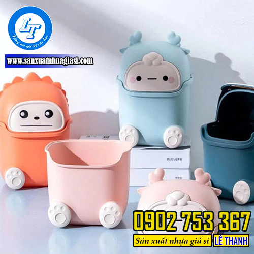 Thùng rác mini có màu sắc đa dạng Thùng rác mini có màu sắc đa dạng