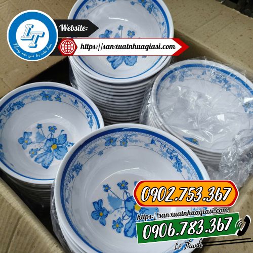 Tô nhựa xoắn bông xanh Tô nhựa xoắn bông xanh