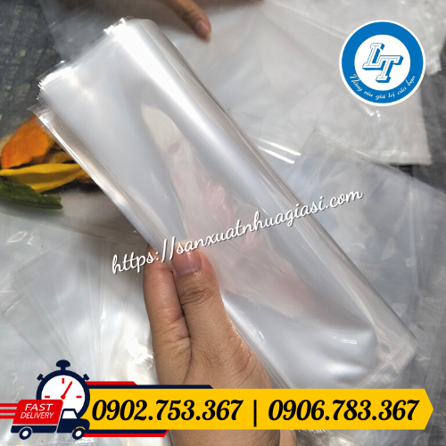 Túi bóng kính khá giòn, trong suốt và có độ bền cao Túi bóng kính khá giòn, trong suốt và có độ bền cao