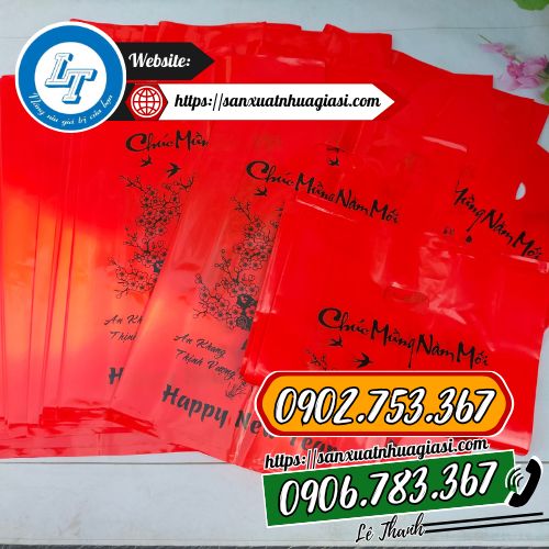 Túi pe đựng lịch tết hàng dày dặn Túi pe đựng lịch tết hàng dày dặn