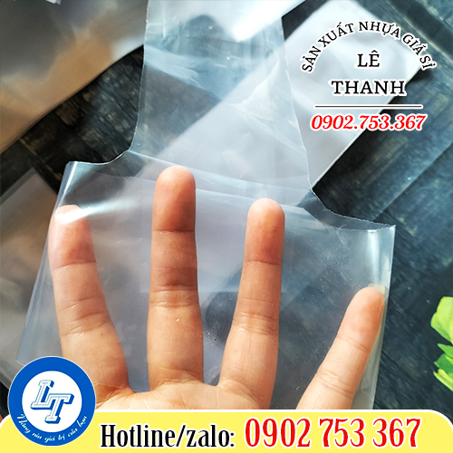 Túi chữ T có màu trắng mờ, không trong suốt Túi chữ T có màu trắng mờ, không trong suốt