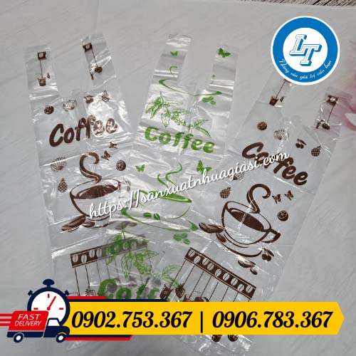 Túi đựng ly in hình mẫu sẵn kho Túi đựng ly in hình mẫu sẵn kho