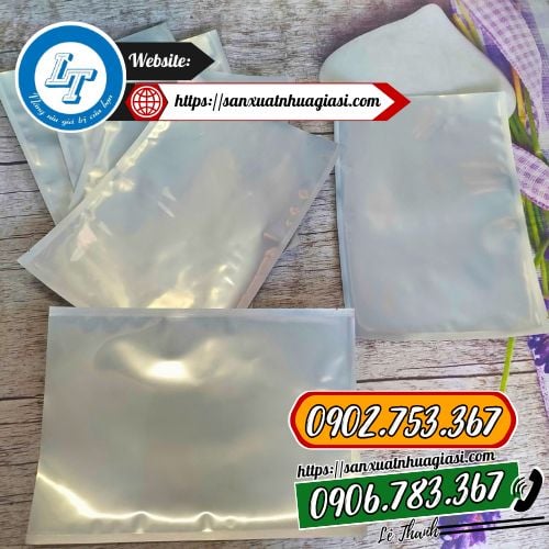 Túi ép 3 biên chất lượng Túi ép 3 biên chất lượng